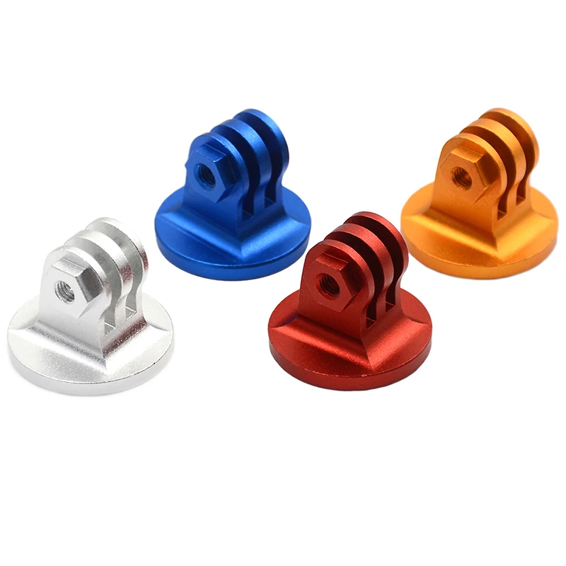 Aluminum Alloy  Tripod Mount Base Tripod Adapter For GoPro HERO 5 4 3+ 3 2 1 SJ4000 For Xiaomi Yi Sports Camera For Go Pro CNC