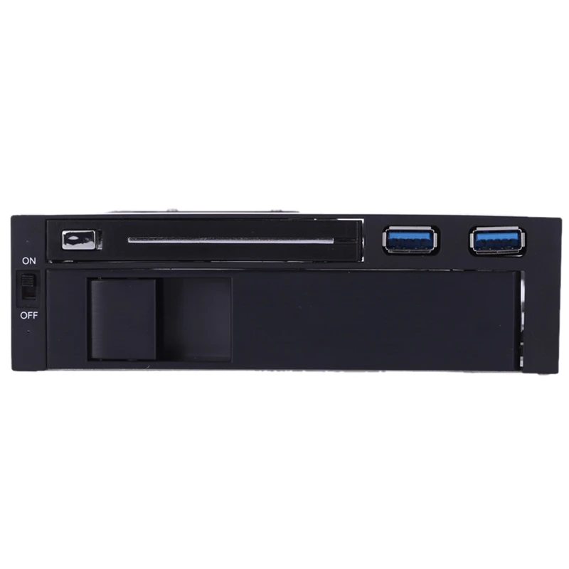  Nuevo Dual Bay 35 pulgadas + 25 pulgadas Sata Iii Disco Duro Hdd Ssd bandeja Caddy móvil interno Ra