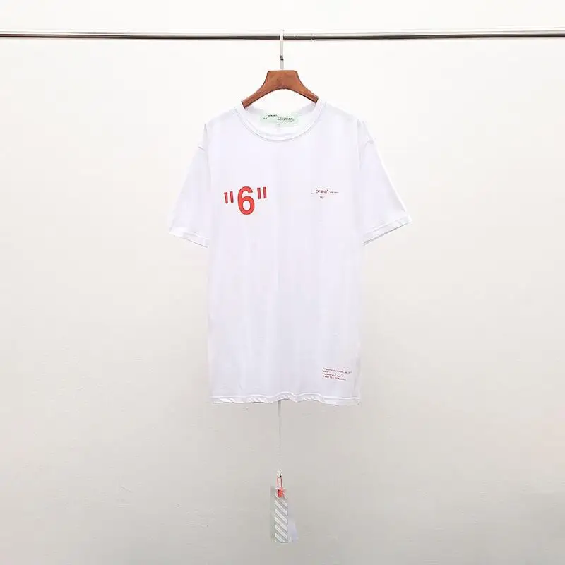 

NEW 19SS OFF-WHITE C/O VIRGIL ABLOH Toronto Limited Sketch streetwear Men's Women's Short Sleeve T-Shirt Male girlfriend gift
