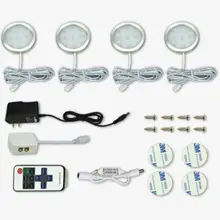 Ультра-тонкий светодиодный светильник для кухни под шкафом, точечные светильники, барная лампа с выключателем для дома в гардеробах, книжных шкафах, витрина, энергосберегающие лампы, украшения