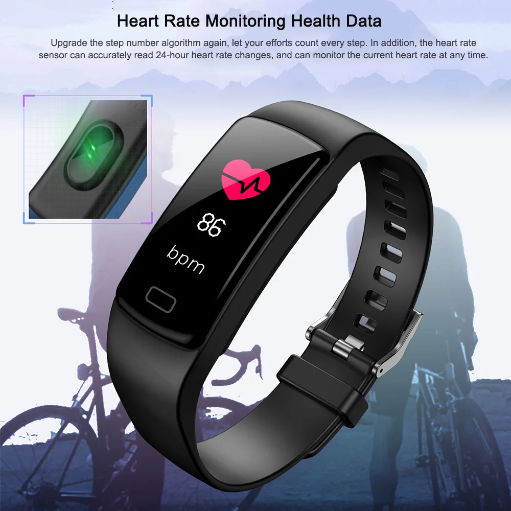 

Y9 Smart Watch Bracelet Sport Bracelet ECG Heart Rate Blood Pressure Monitoring Oxygen Call Reminder Big Screen Wrist Band