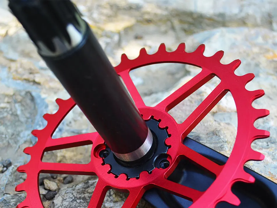 Пасс QUEST GXP овальная велосипедная Звездочка MTB велосипед узкая широкая цепь кольцо колесо 6 мм смещение 34 T