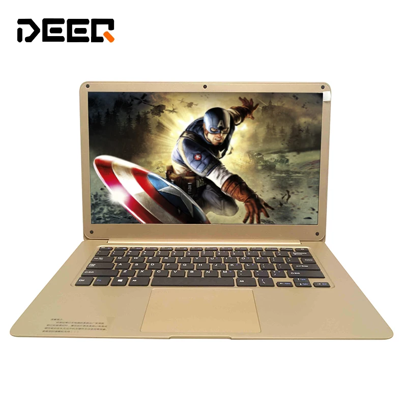 Prix 2017 NOUVEAU 14 pouce ordinateur portable Livraison Gratuite, haute qualité ultrabook 4 gb 64g avec Windows 10, 8000 mah, Portable offre livraison souris cadeaux