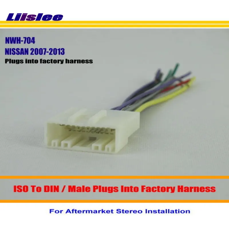 For Nissan Sentra/Titan/Versa Car CD Player TO Stereo DVD GPS NAVI Installation Kits Wire Harness Adapter