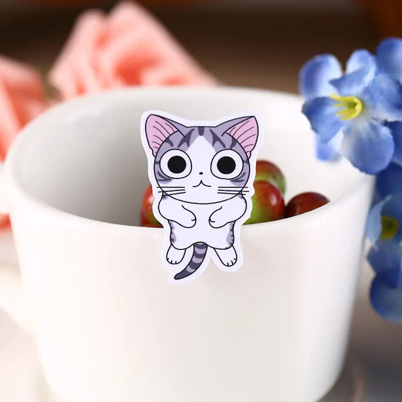 32 шт./УП. Милый кавайный котик наклейки для скрапбукинга DIY ремесло декорацион