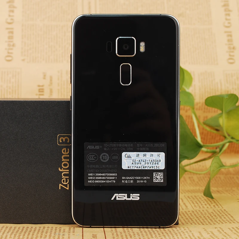 Смартфон Asus ZenFone 3 ZE552KL, 4 Гб ОЗУ, 64 Гб ПЗУ, Android 6,0, 5,5 дюймов, Восьмиядерный процессор Qualcomm 625, 2,0 ГГц, МП, две sim-карты, отпечаток пальца