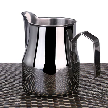 

1PC 350/500/750ml Stainless Steel Milk Frothing Pitcher Jug Espresso Coffee Milk Mugs Garland Cup Latte Jug Coffee Tool