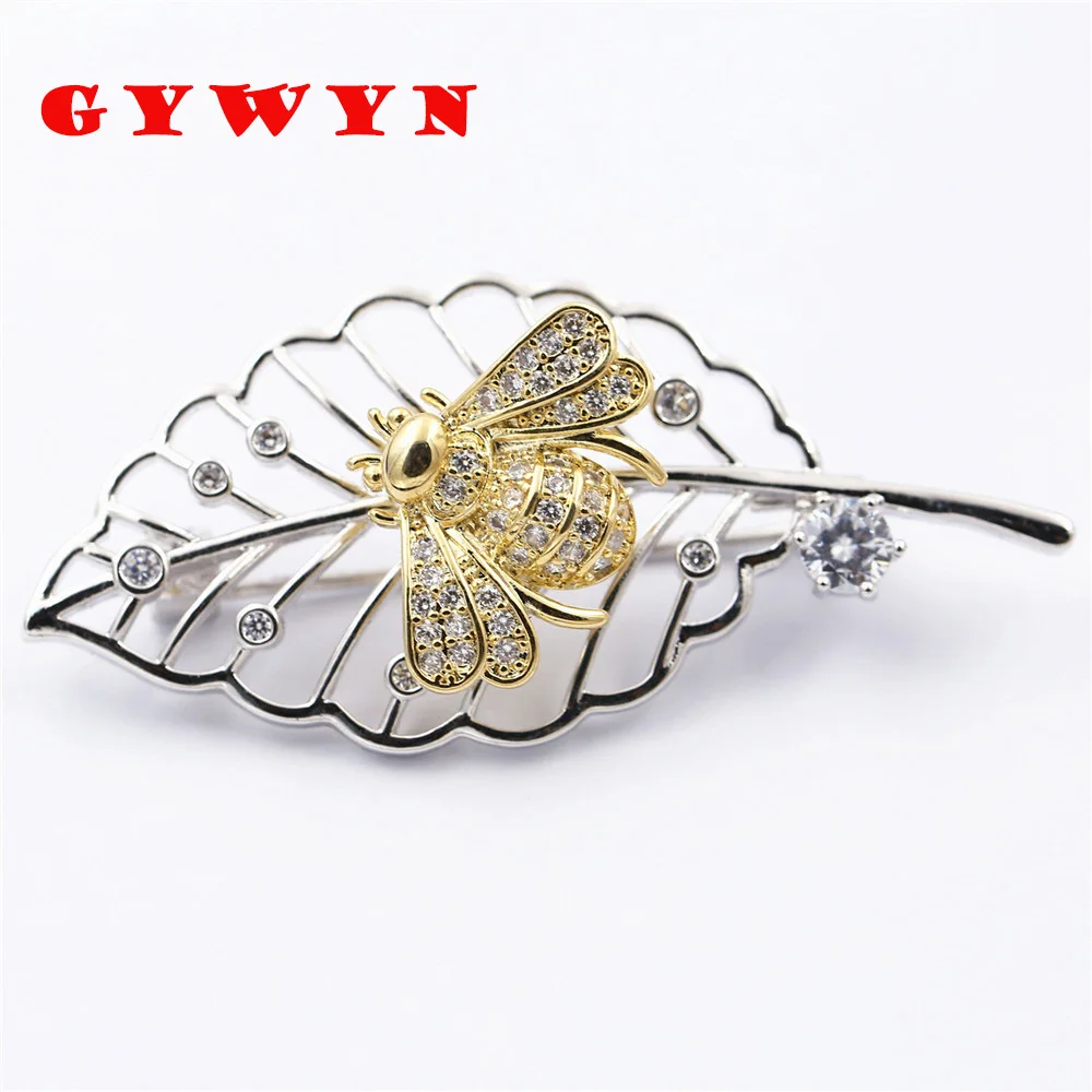 Gazelle-Fashion-AAA-Cubic-Zircon-Wing-Bee-leaf-Plants-Insects-Gold-Sliver-Color-Brooches-For-Women (5)