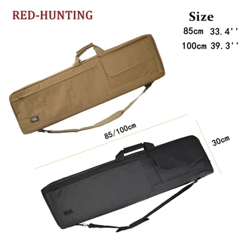 

Wholesale 100CM 85CM Gun Case Outdoor Hunting Bag Soft Tactical Shotgun Square Shoulder Carry Gun Protection Bag Case