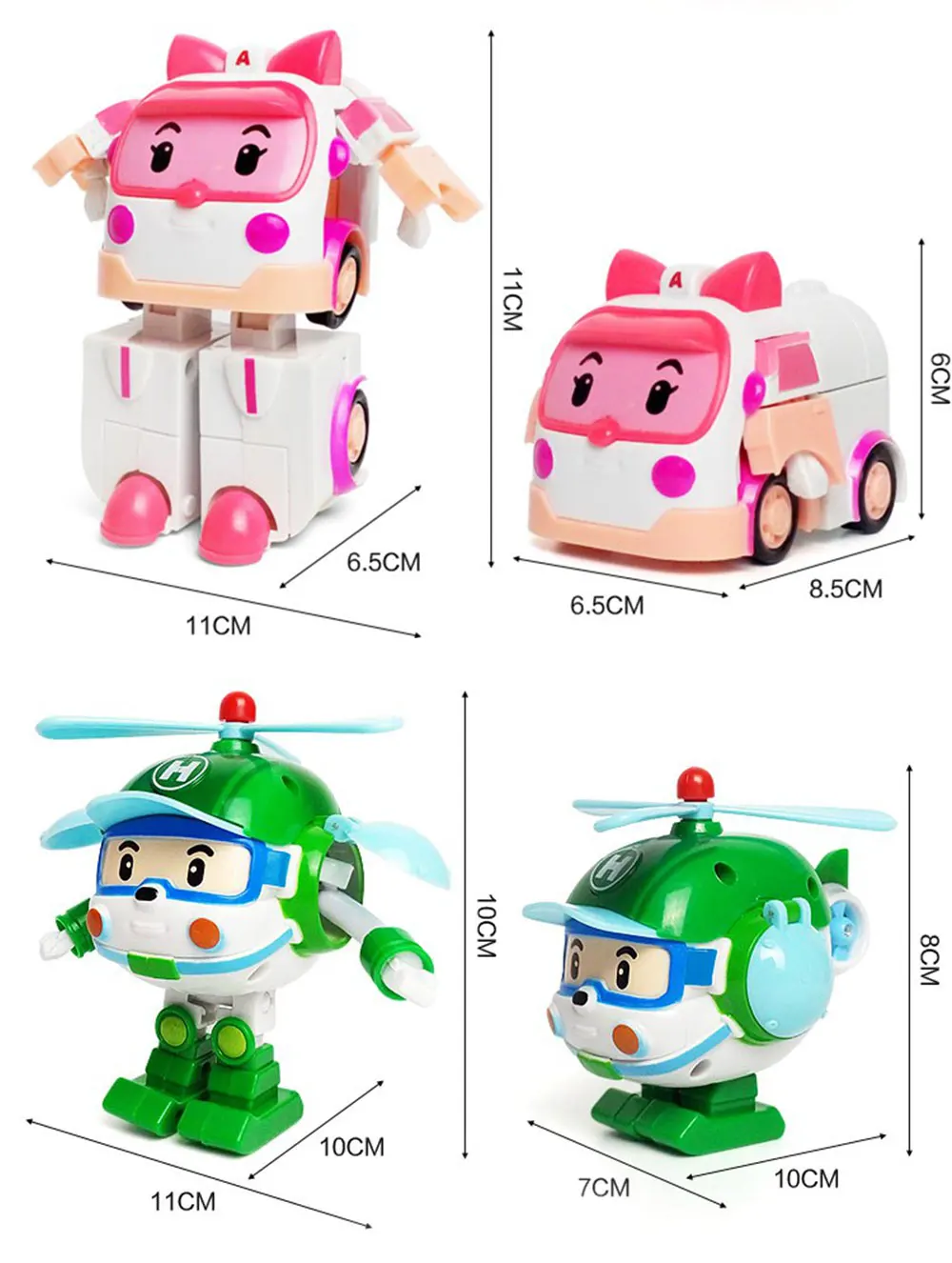 SONCOT Deformation Robot Toy Car Korean Anime Cartoon Character