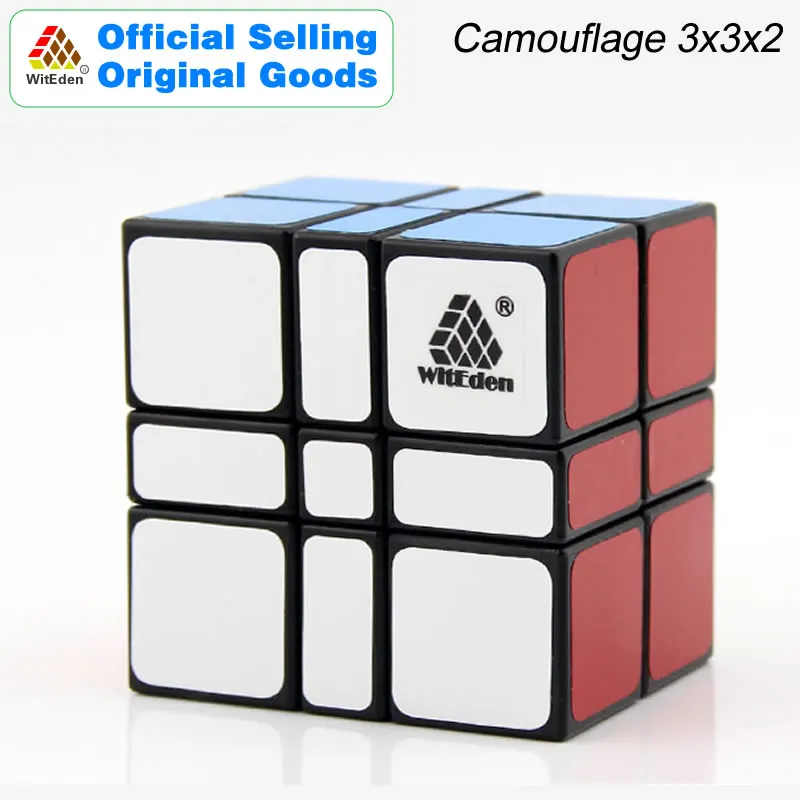 

WitEden Camouflage 3x3x2 Magic Cube 332 Cubo Magico Professional Speed Neo Cube Puzzle Kostka Antistress Fidget Toys For Boys