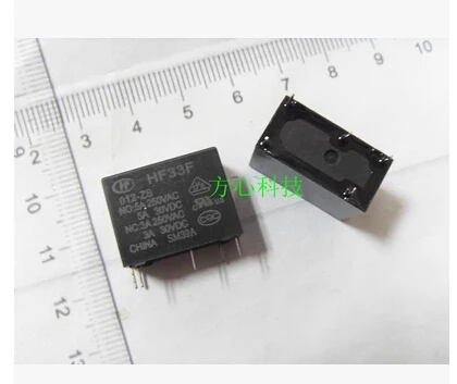 Новое реле HF33F 012 ZS HF33F012ZS 12VDC DC12V 12V DIP5 5шт./лот|hongfa|hongfa europe |