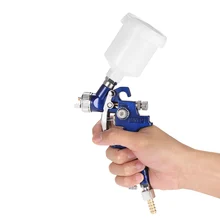 Аэрограф Комплект HVLP Воздушный Распылитель Автомобильная Краска распылитель гравитационная подача Аэрограф набор сопла авто детали автомобиля краска ing точечный ремонт