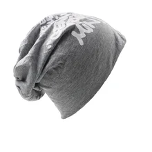 Новые модные мужские и женские шапочки высшего качества однотонные хип-хоп сутулящие унисекс вязаные шапки зимняя Круглая Шапочка без полей темно-синий ALB011