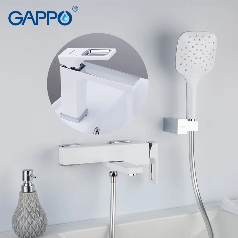 GAPPO Bathtub Faucets brass water tap chrome