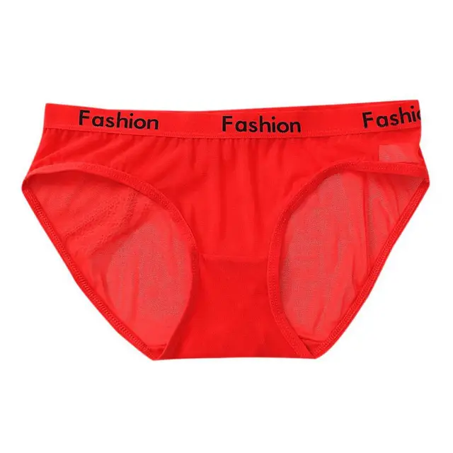 Buy Women's Sexy Thong Panties Solid Transparent G