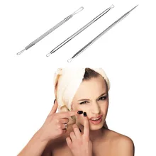 3 шт прыщ, шрам, акне удаление акне набор инструментов высокого качества из нержавеющей стали акне набор спиц#86