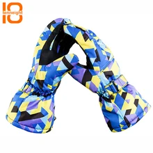 TENNEIGHT зимний теплый для катания на лыжах перчатки мужские ветрозащитные с сенсорным экраном зимние перчатки снегоход водонепроницаемые перчатки для верховой езды перчатки для сноуборда