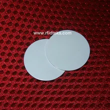 Диаметр 25 мм RFID монетная бирка для контроля доступа с 3M наклейкой ID Tag 125 кГц с чипом TK4100