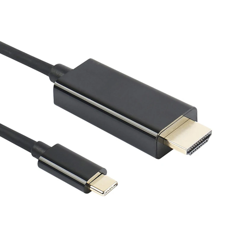 Тип C-видеокабель HDMI USB C USB 3,1 к HDMI Кабель 1,8 M 4 K x 2 K USB 3,1 к Hdmi Поддержка 4 K 1,8 метров Usb C HDMI