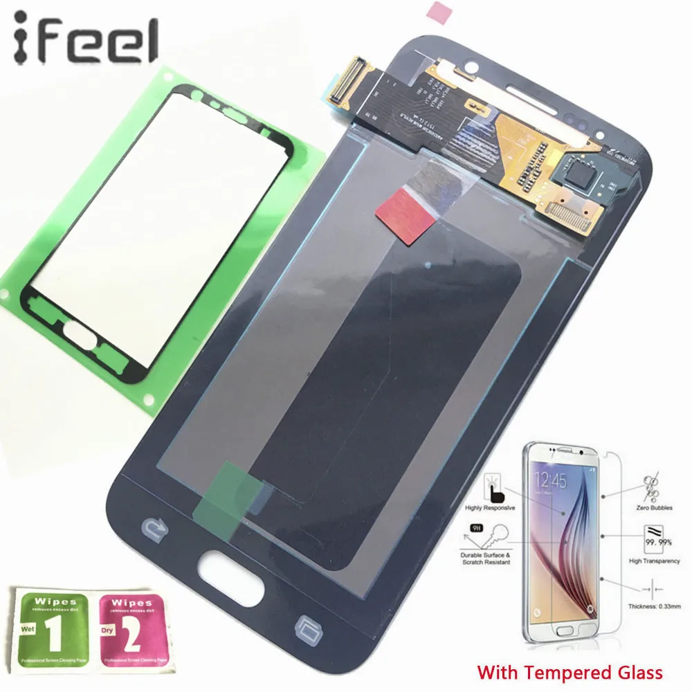 

IFEEL 100% Tested Working LCD Display Touch Screen Digitizer Repair For Samsung Galaxy S6 G920 G920F G920FD G920FQ Super AMOLED
