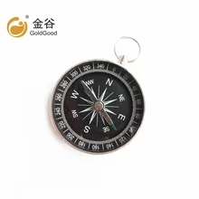 Алюминий сплава металлический компас брелок с компасом
