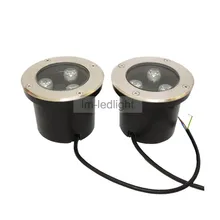 3 Вт светильник ing led торшер 85-265 в dia120мм внутренний светильник Теплый/нетурный/холодный белый rgb розовые светодиоды погребенная лампа 10 шт