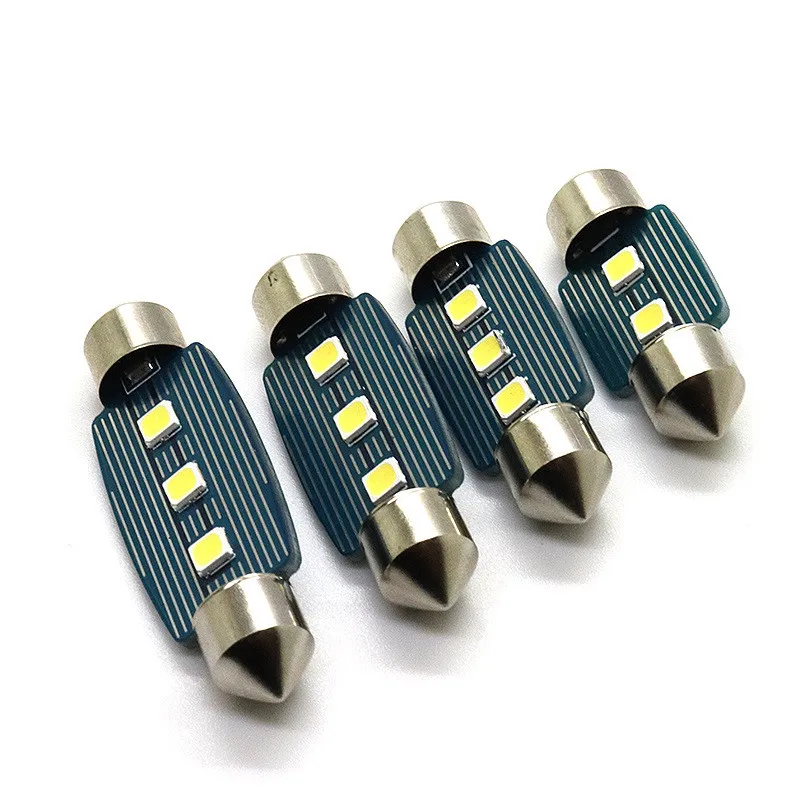 

2x C5W led C10W Bulb Car Interior light Festoon 31mm 36mm 39mm 41mm SMD 3030 COB Reading Dome Lamp 6000K White Canbus Error Free