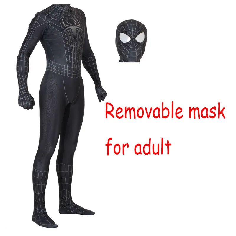 For adult Костюм паука: вдали от дома Raimi Spider Hybrid Spider Spiderman Косплей Костюм Zentai боди костюм костюмы на Хэллоуин для детей и взрослых - Цвет: For adult