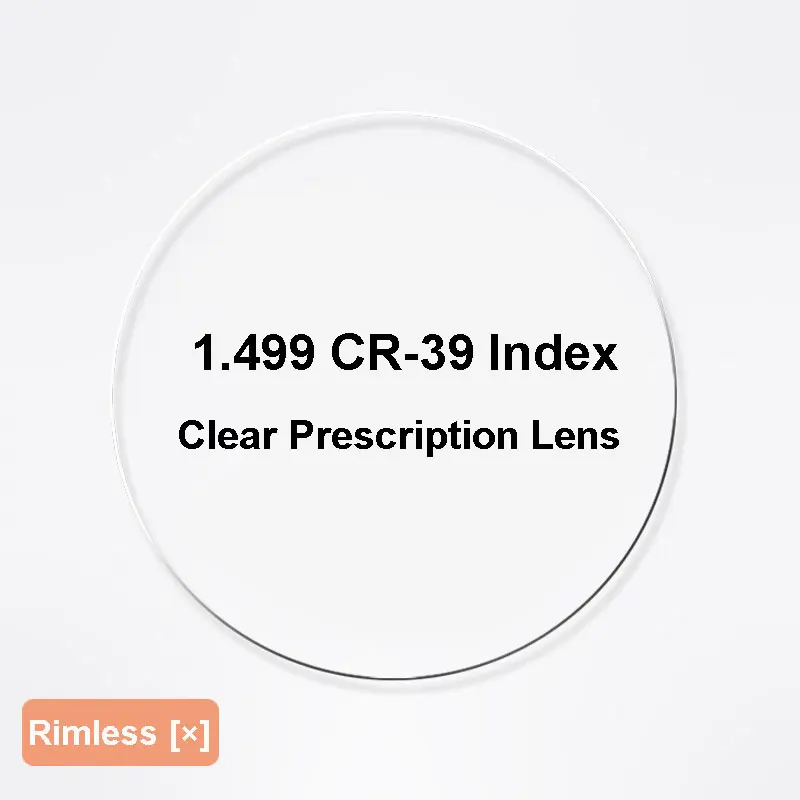 

BAONONG 1.499 CR-39 Standard Index Optical Glasses Lenses Prescription Lens With Hard Coating 2Pcs