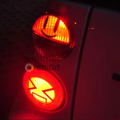 Наклейки для задних фонасветильник mercedes smart fortwo 3 компл./лот|tail light sticker|light stickersticker