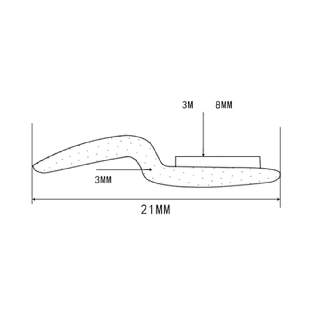 4Meter Z Shape Car Window Door Rubber Seal Weather Strip Hollow Car Motor Auto Sealing Strip