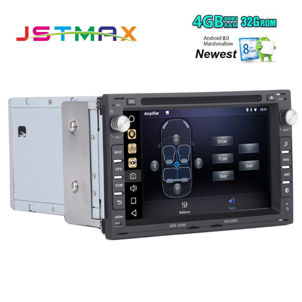 7 ''HD Android 8 0 Восьмиядерный автомобильный Радио стерео Мультимедиа DVD плеер gps