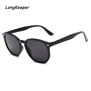 

Longkeeper Brand Unisex Sunglasses Woman Fashion Lady Sunglasses Women Oval Glasses Frame Clear Vintage Glasses UV400 Goggles
