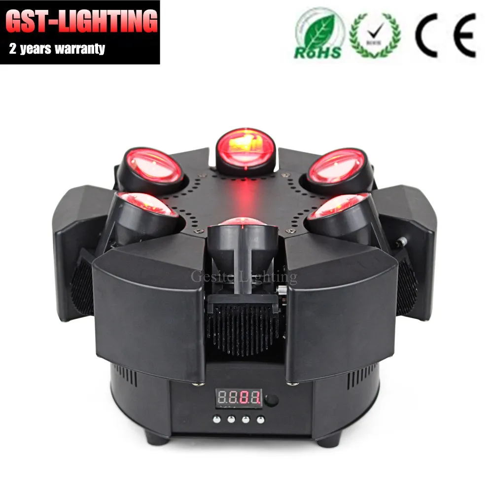 Vermelho e Verde do Laser Laser para Festa 4 Pçs e lote 6x10 w Lira Led Feixe para Festa dj Clube Ktv 10 4 pçslote 6x10 w lira led feixe