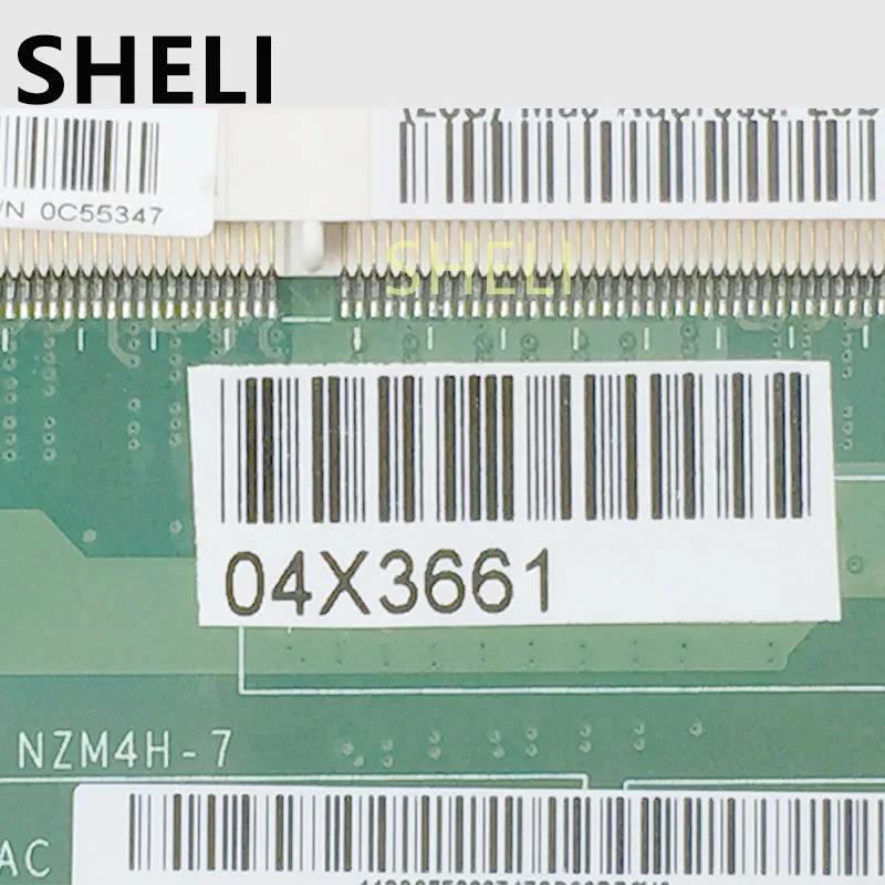 SHELI для ноутбука lenovo ThinkPad L420 PN 04X3661 чипсет SLJ8A QM77 разъем PGA989 интегрированный GPU DDR3 полностью протестирован