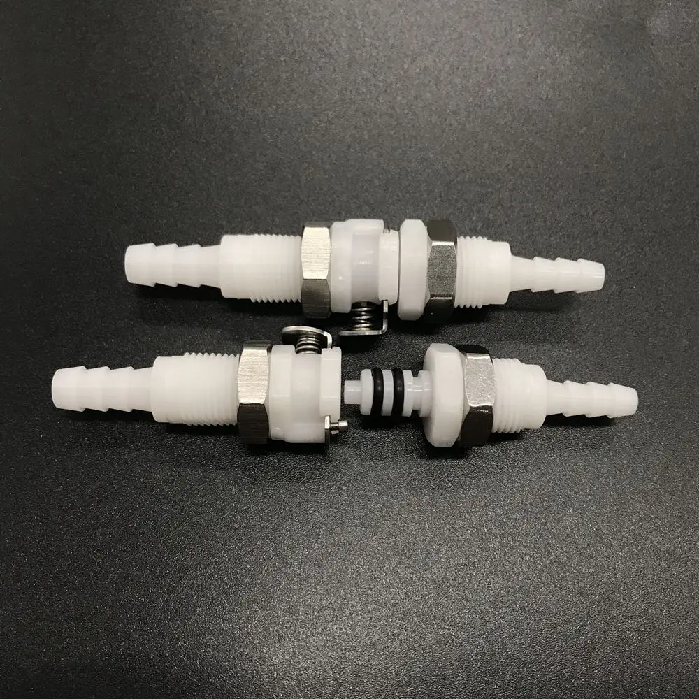 

1/8 inch/ 3/16 inch / 1/4" plastic quick connector panel installation connector