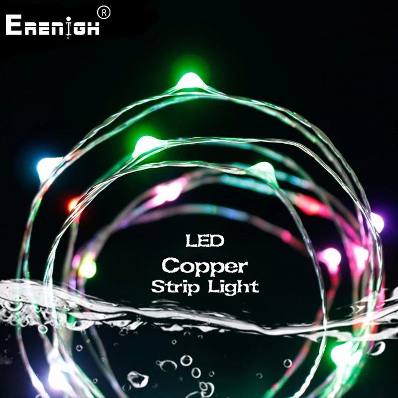 

5M 2M Waterproof RGB LED String Light Holiday Lights Colorful Garlands LED Lighting for Christmas Birthday Party Decorating