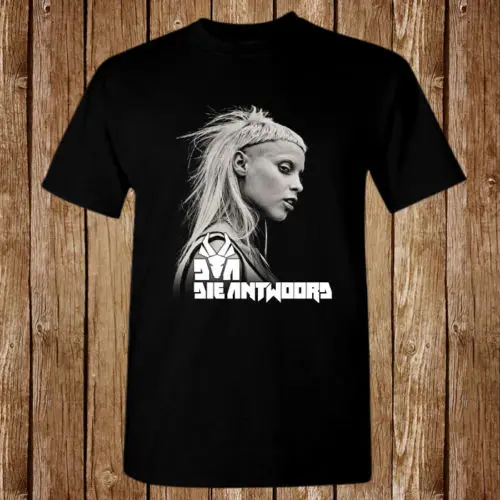 

Die Antwoord Yolandi Visser Rap Rave Zef Size S 5xl T Shirt 100% Cotton Grey Brand Clothing Tops Tees