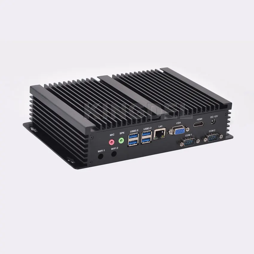 16G ram+ 128G SSD HTPC Core i5 4200U безвентиляторный настольный компьютер HDMI Dual COM USB 3,0 VGA wifi DHL бесплатно