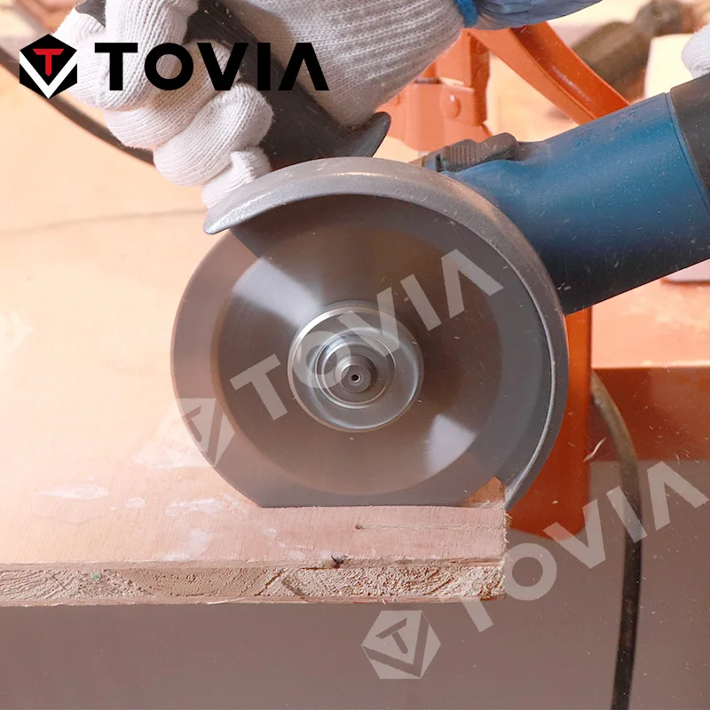 TOVIA 115mm Универсальный Пильный Диск по Дереву для УШМ 4.5inch 22.2mm по Газобетону Гипсокартону Пластику лезвия лезвие алмазный диск пилы для распиловки древесины реноватор блейд пильный по дереву диски болгарки