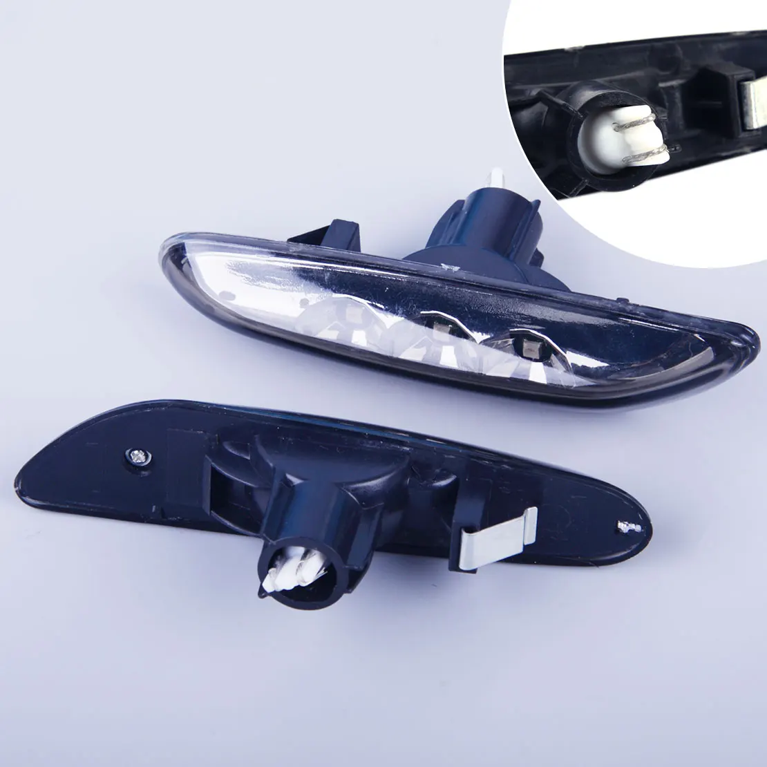 

DWCX 2pcs 3 LED Side Marker Turn Signals Lamp Lights Amber Fit for BMW E82 E88 E60 E61 E90 E91 E92 E93