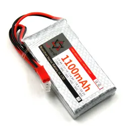 2 s 7,4 v 1100 mAh литий-полимерный Батарея RC для автомобиля, самолета Лодка литий-ионный полимерный Дополнительный внешний аккумулятор, Батарея