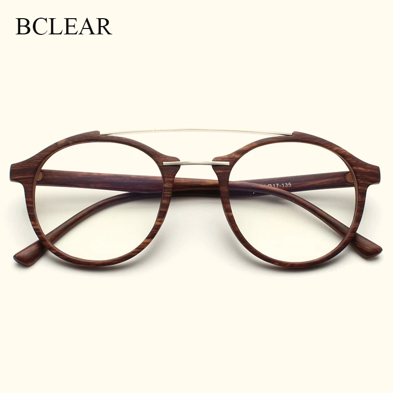 

BCLEAR Unisex Retro Myopia Eyeglasses Frame Men Women Eye Glasses Vintage Optical Glasses Prescription Transparent Frame 2019
