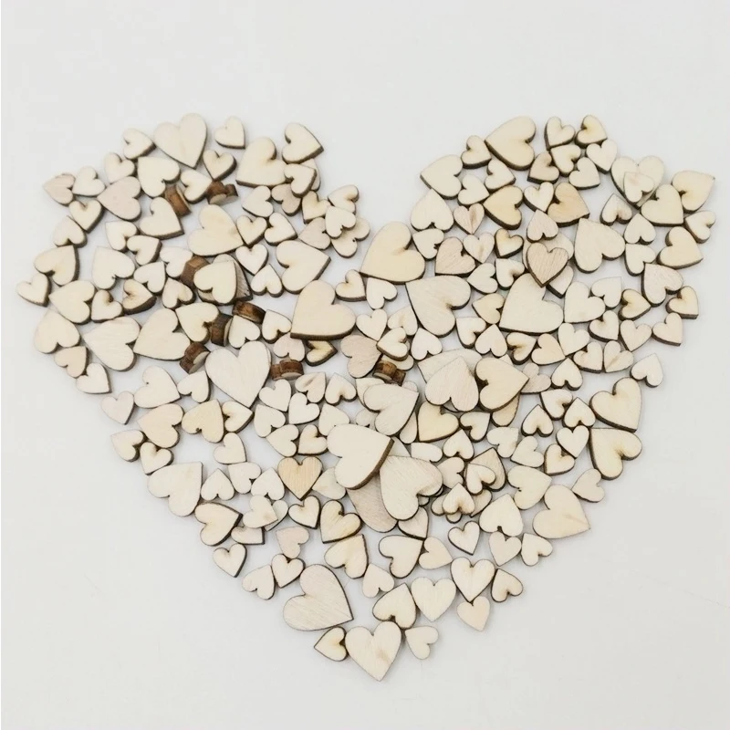 100pcs Size Mixed Love Heart Peach Heart Antique Wooden Button Wedding Table Scatter Map Home Decor 100pcs Size Mixed Love Heart Peach Heart Antique Wooden Button Wedding Table Scatter Map Home Decor