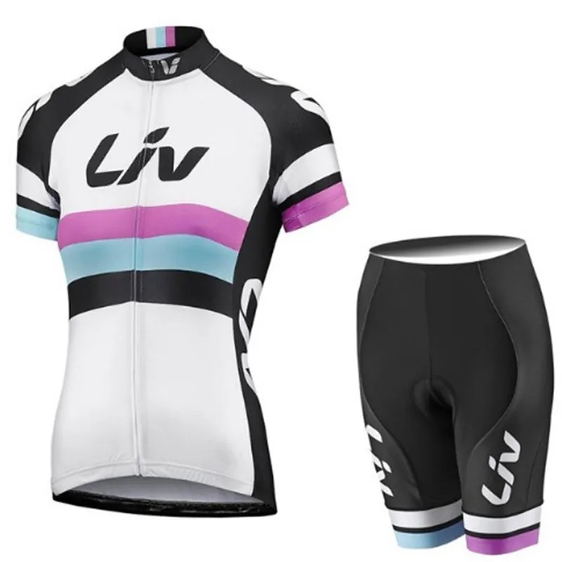 LIV Pro велосипедная майка, набор для женщин, NW, MTB, одежда для велосипеда, летняя одежда для велоспорта, комплект для велоспорта, Майо, Conjunto, Ropa Ciclismo - Цвет: Shorts suit