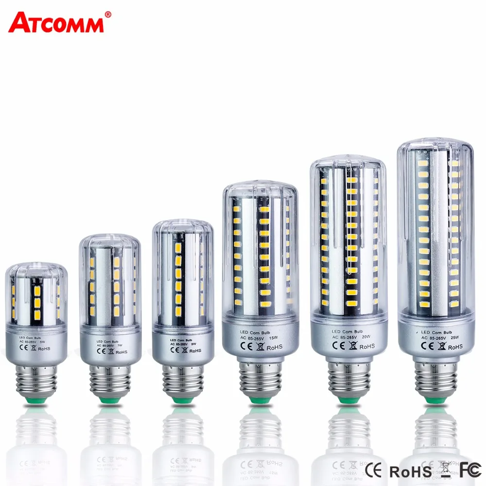 E14 E27 LED Diode Bulb 5W 7W 9W 15W 20W 25W 110V 220V High Lumen SMD