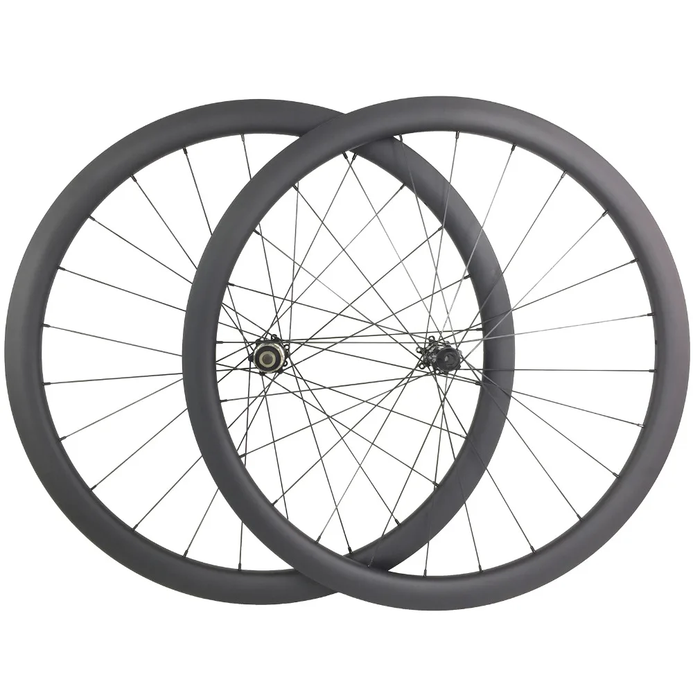 Discount wheelset 700c 50mm clincher 23mm width 411 412 100x15 142x12mm racing bike carbon wheels 1470g 24 28H disc wheel 0