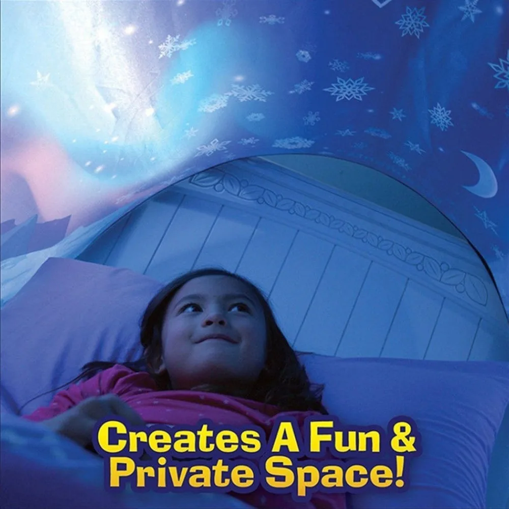 New Innovative Magical Dream Tents Kids Pop Up Bed Tent With Light