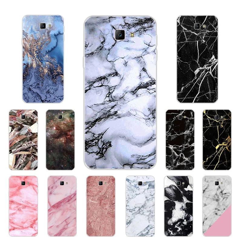 Cases for Samsung J5 Prime Flexible Silicone Back Cover DIY Painted Galaxy SM-G570F 5&quot Phone Capa Ultrathin Clear TPU Shell |